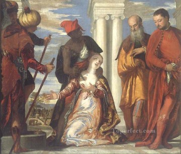 El Martirio de Santa Justina Renacimiento Paolo Veronese Pinturas al óleo